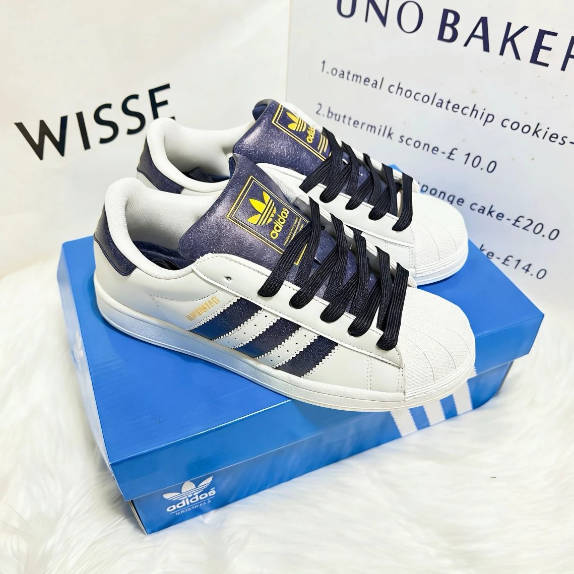 Premium Version White Blue Yellow
