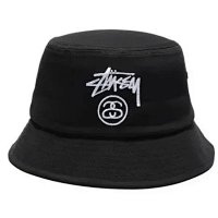Fisherman – Embroidered Black