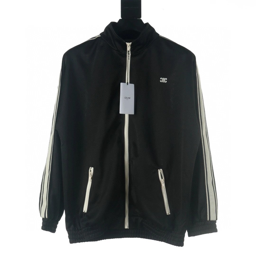 Ce Arch Logo Embroidered School Jacket