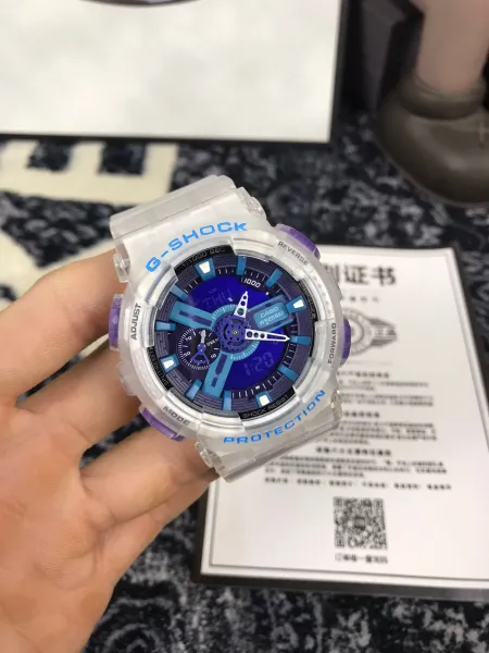 Casio G-Shock GA-110 Digital-Analog Camo Black Watch - 3