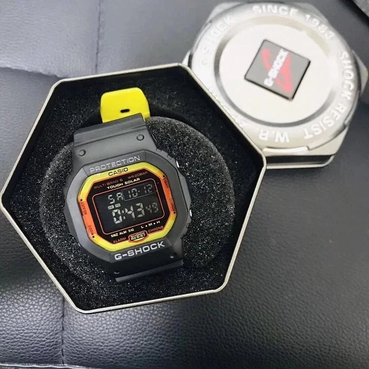black and yellow