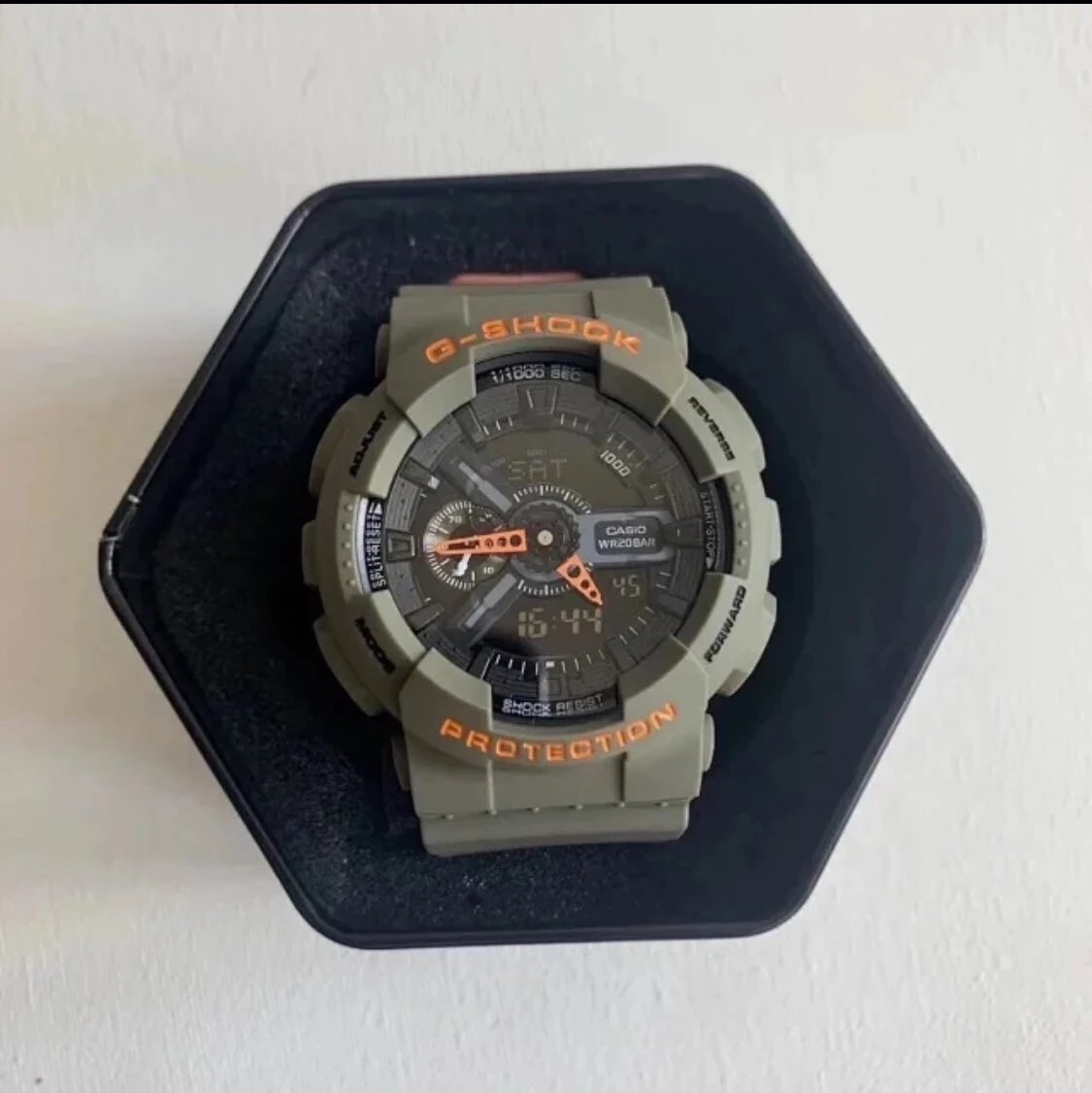 Dual color military green