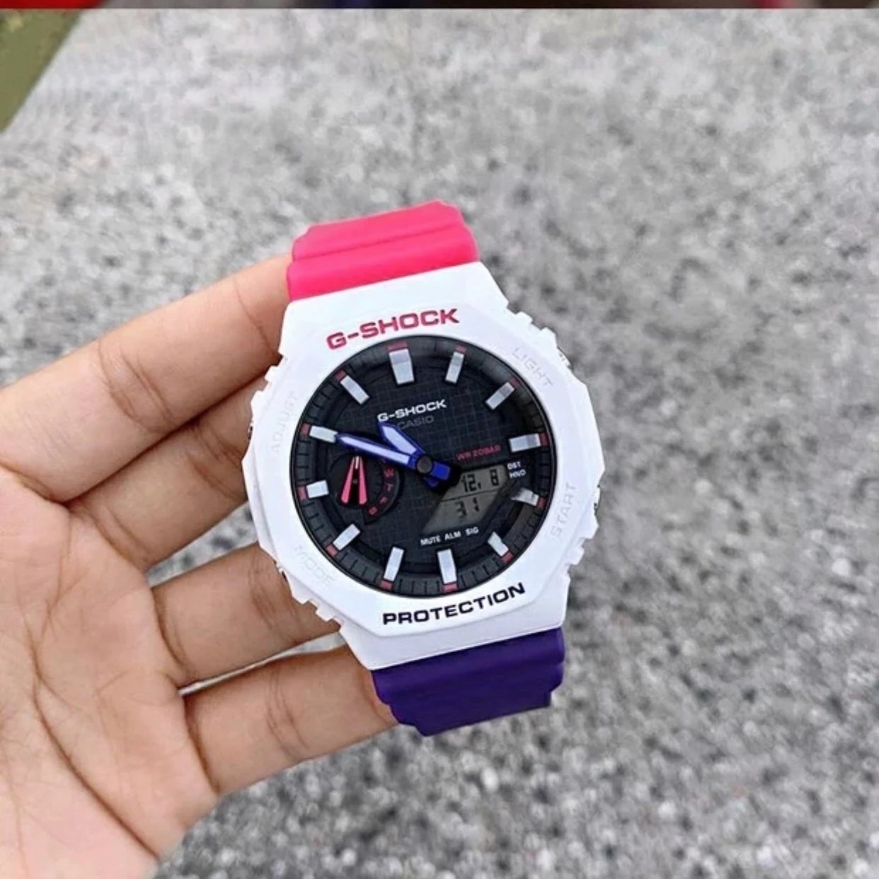 Red White Purple