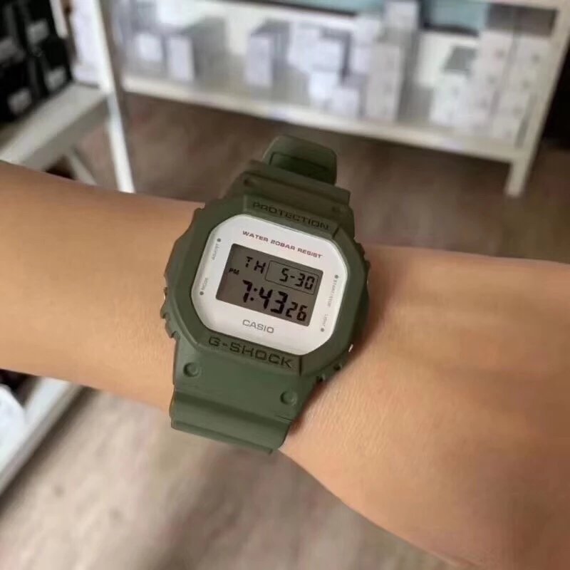 Military Green White