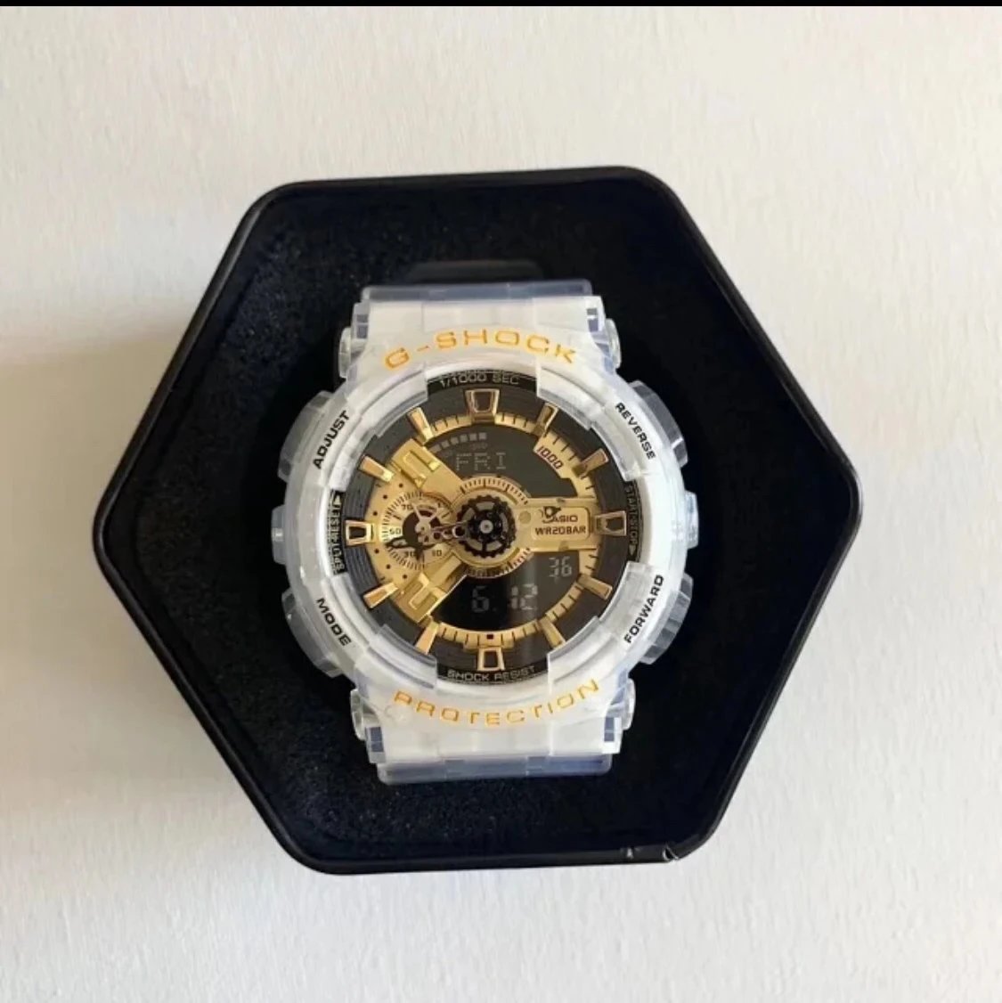 Transparent gold