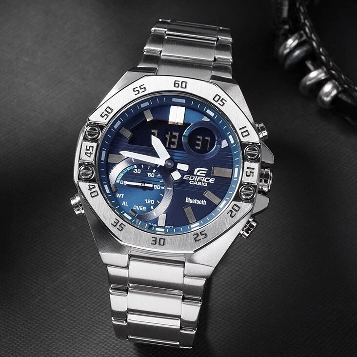 Casio G-Shock Octagonal Oak Metal Casual Business Men's Watch ECB-10D-2A/ECB-10P-1A/DC