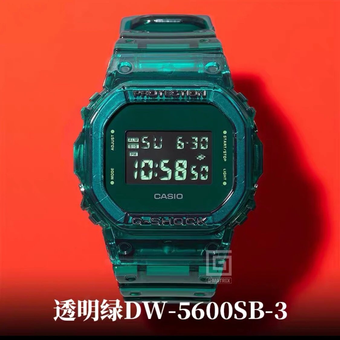 transparent green