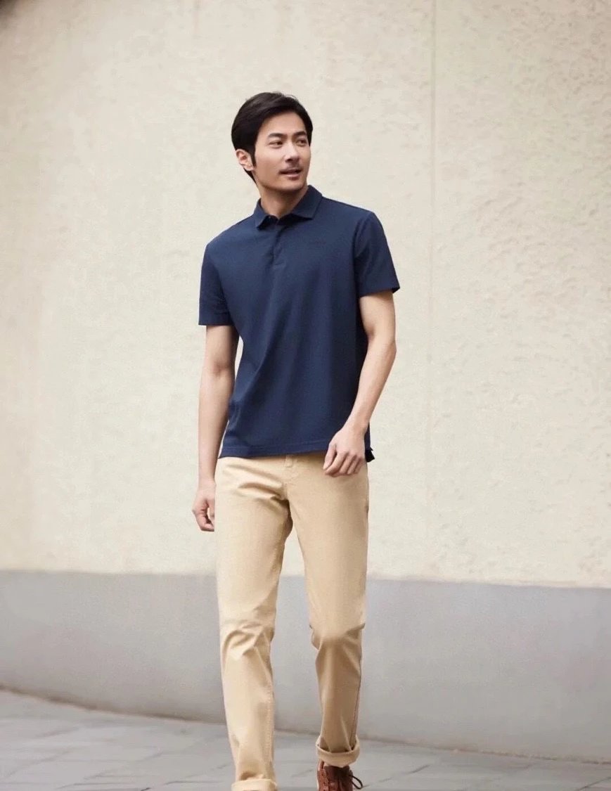 AIGEL Quick-Dry Polo T-Shirt