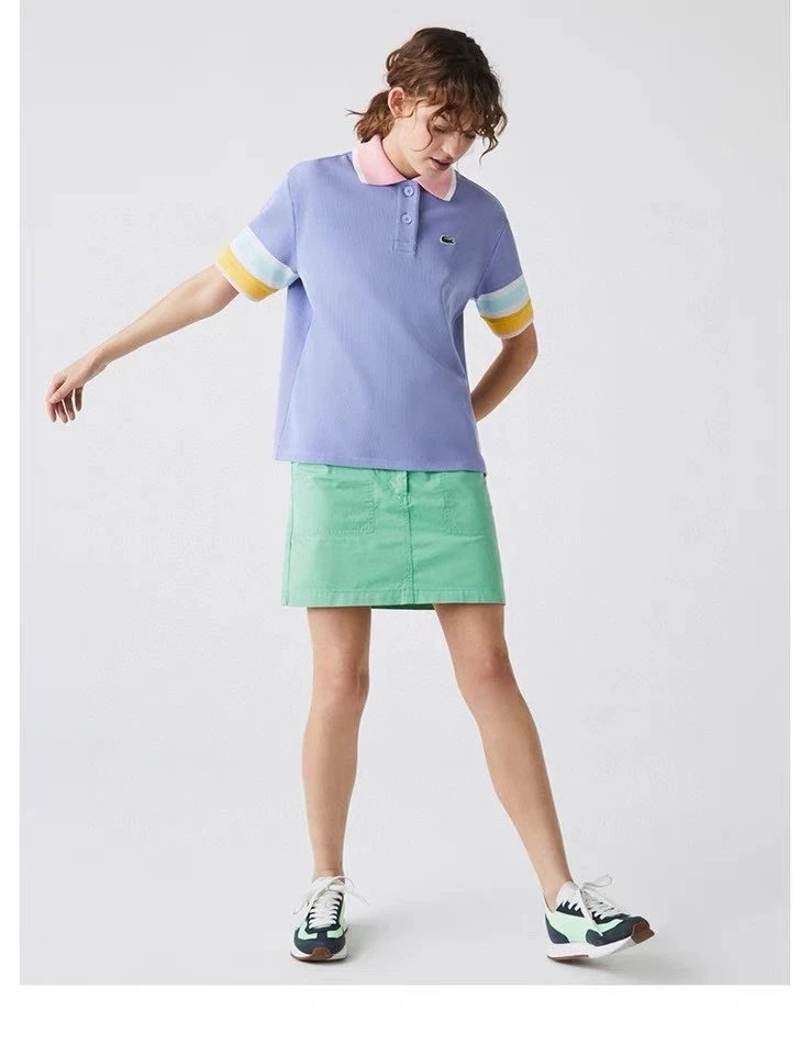 Colorful Striped Polo Shirt