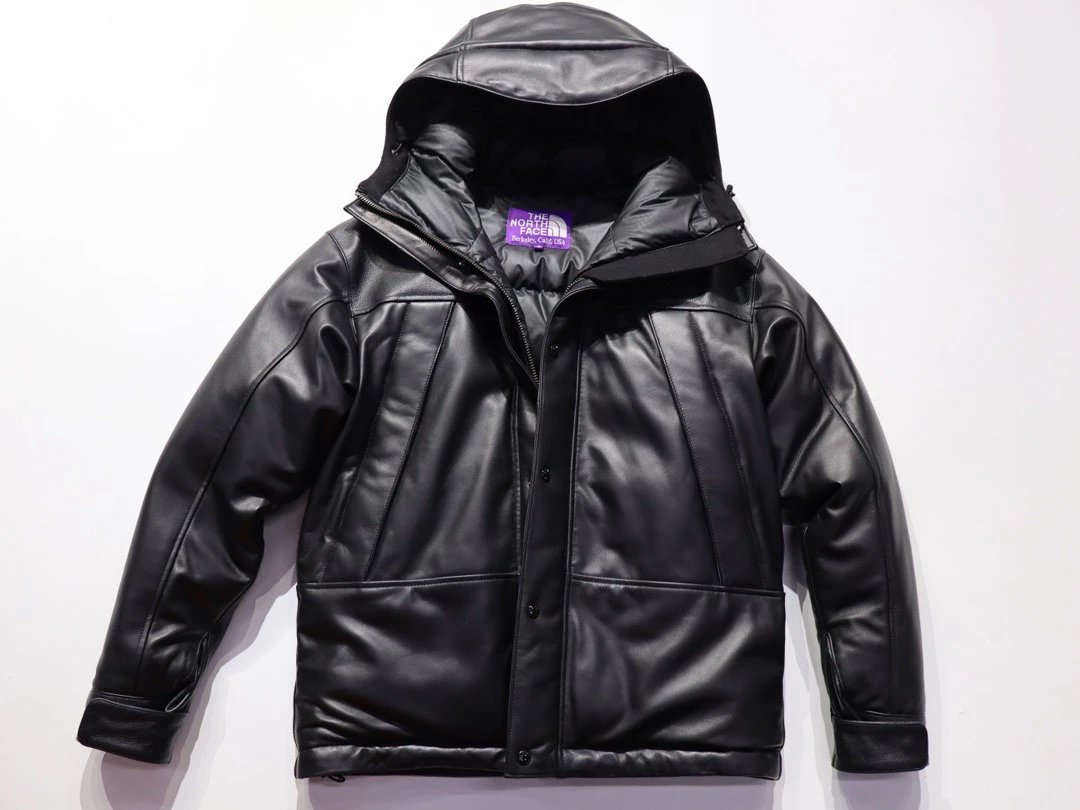 The North Face Leather Down Jacket