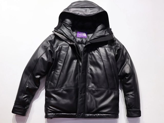 The North Face Leather Down Jacket