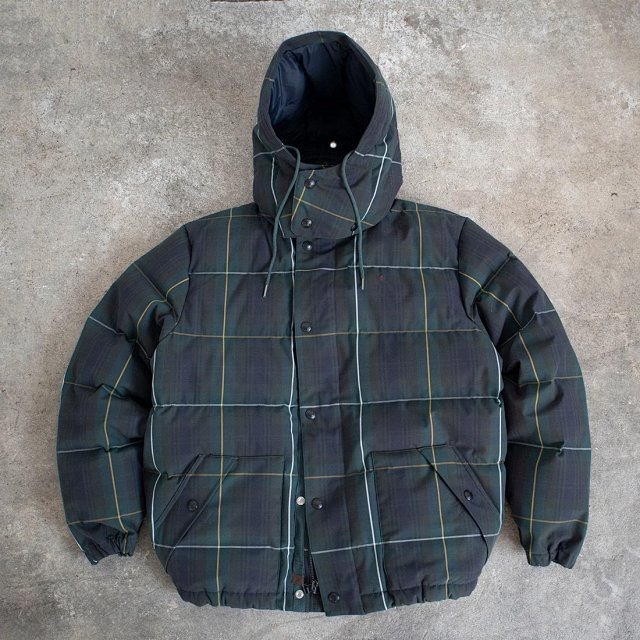 Ralph Lauren Green Stripes Mountaineering down jacket