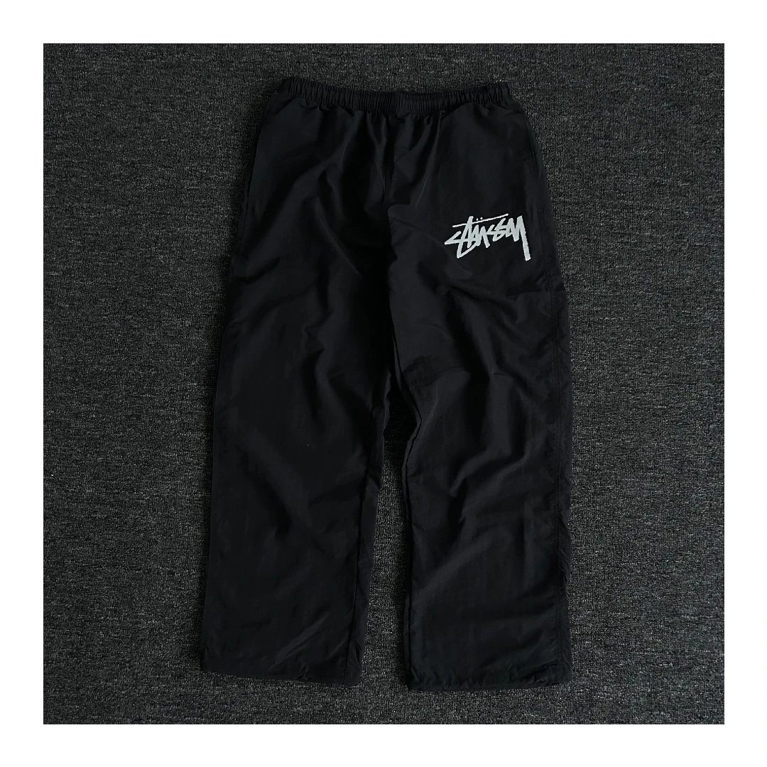S x N Collaboration Woven Nylon American Casual Sport Pants