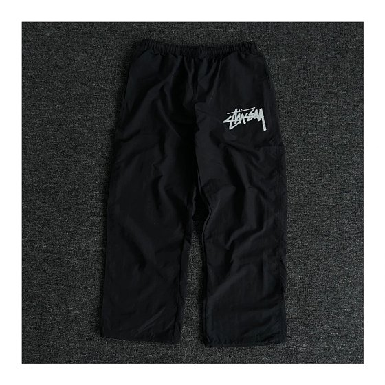 S x N Collaboration Woven Nylon American Casual Sport Pants