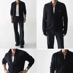 thumbnail for 2.0 Replenishment Independent Pony Button Cardigan Dual Color 25FW New Elegant Old Money Practical Representative Collection Add to Cart will not be missed