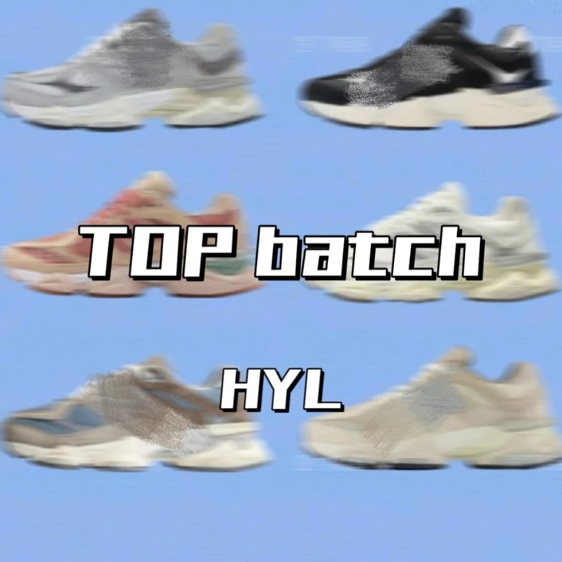【 Top batch 】 Link4 NB 9060 running shoes