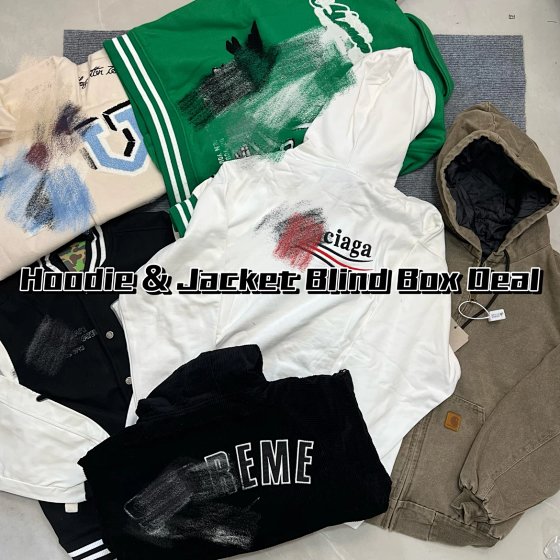 Coat Jacket Hoodie Mystery Box Special Offer, No Returns or Exchanges After Purchase, Scroll Down for Details on the Product Page