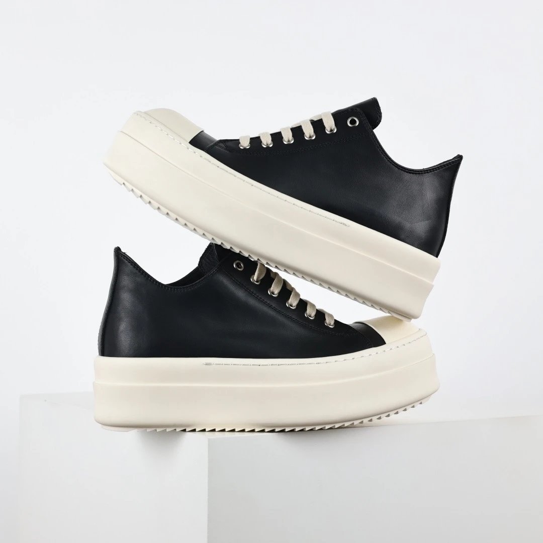 Thick Sole Black and White Watermelon Head