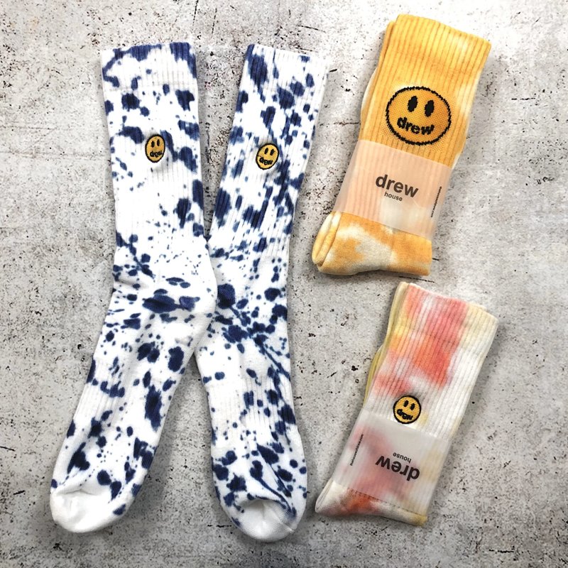 Drewhouse Sock 扎染三色刺绣