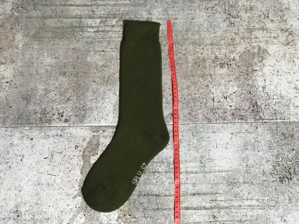 Design Basic Crew Socks in Gray, Peach, and Beige - 13
