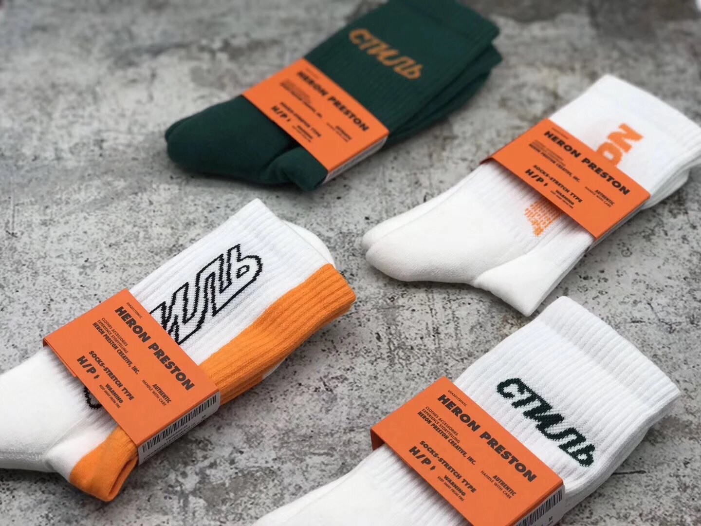 Heron Preston CTMLB Socks