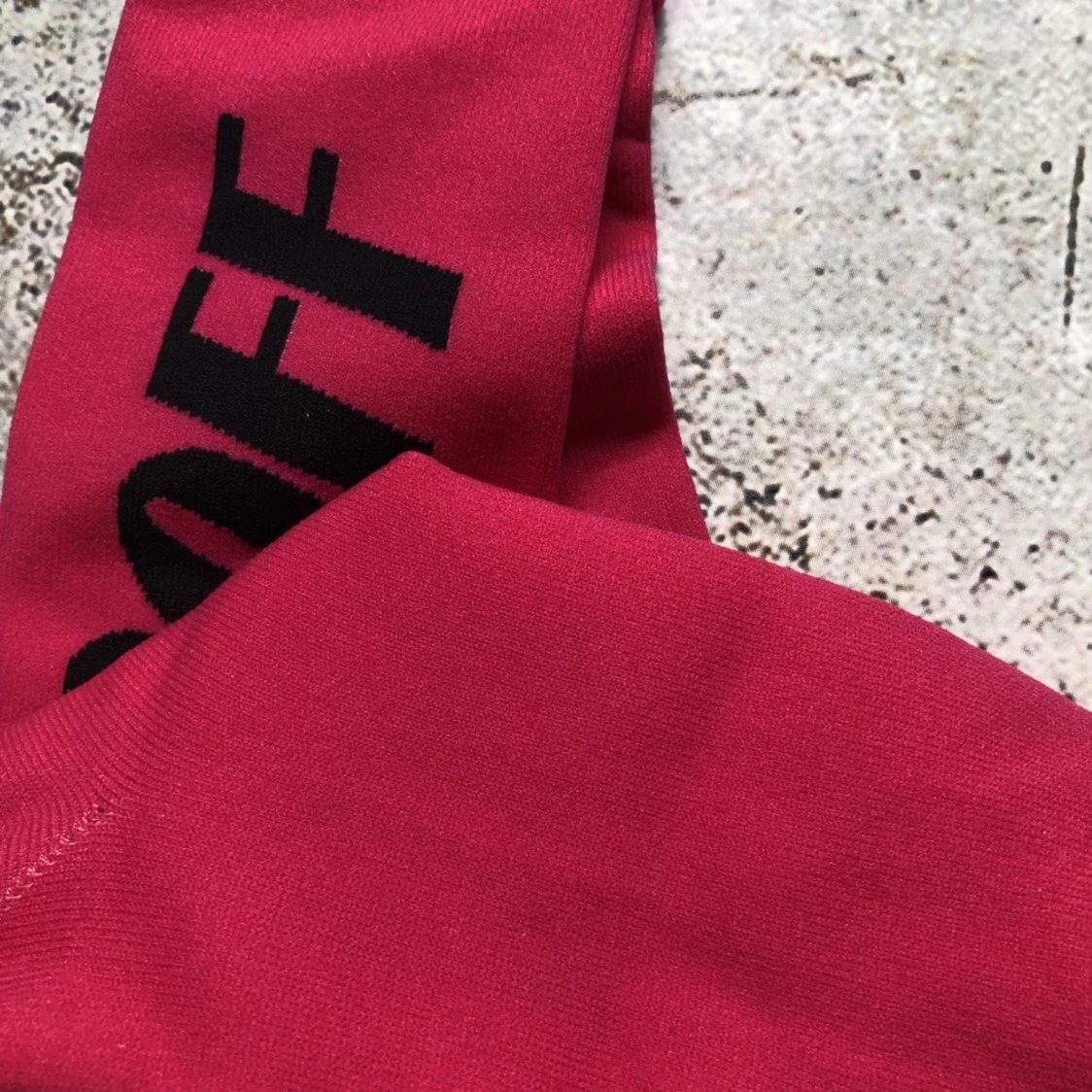 Off-White OFF Socks Orange Socks - 7