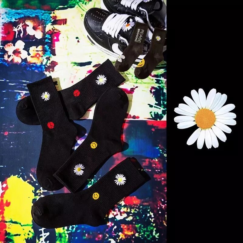 Daisy Pattern Socks [1 style]