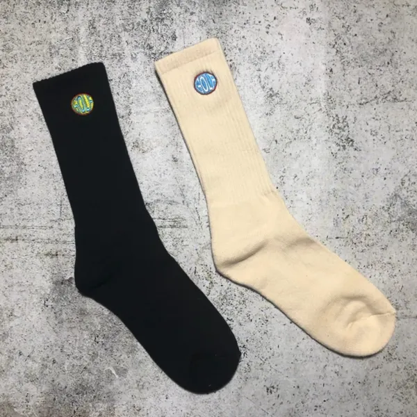 Design Flower Boy x Scum Fuck Pink Bee Embroidered Socks - 5