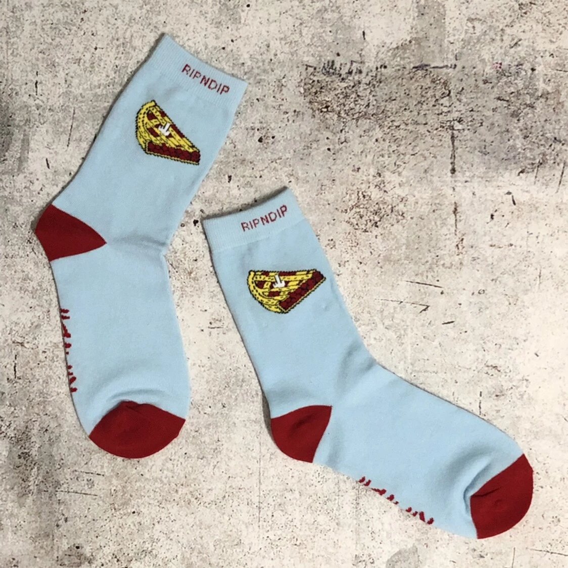 Design RIPNDIP Flamingo Skate Socks Turquoise Socks - 11