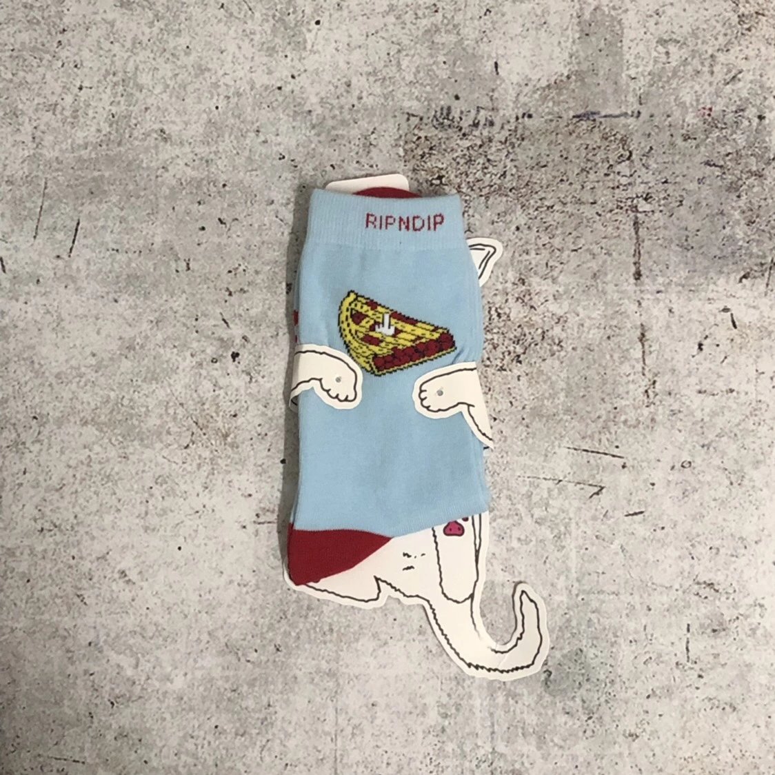 Design RIPNDIP Flamingo Skate Socks Turquoise Socks - 5