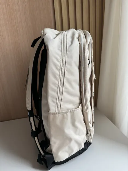 The North Face Borealis Backpack in Khaki, Gray-Green, Cream White, and Black - 16