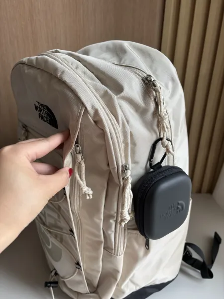 The North Face Borealis Backpack in Khaki, Gray-Green, Cream White, and Black - 20