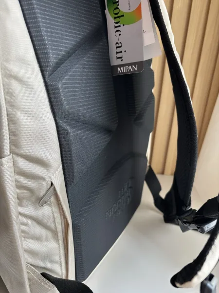 The North Face Borealis Backpack in Khaki, Gray-Green, Cream White, and Black - 18