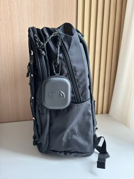 The North Face Borealis Backpack in Khaki, Gray-Green, Cream White, and Black - 25