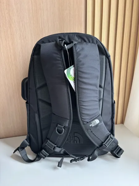 The North Face Borealis Backpack in Khaki, Gray-Green, Cream White, and Black - 26