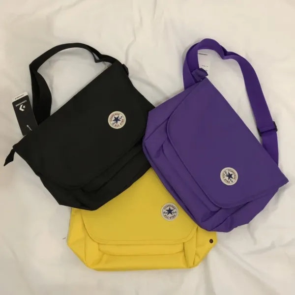 Converse Messenger Bag Yellow Crossbody Bag - 2