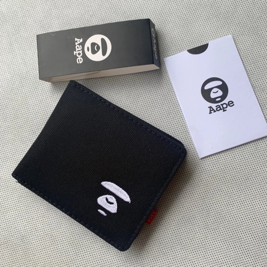 A Bathing Ape Camo Print Short Wallet - 5