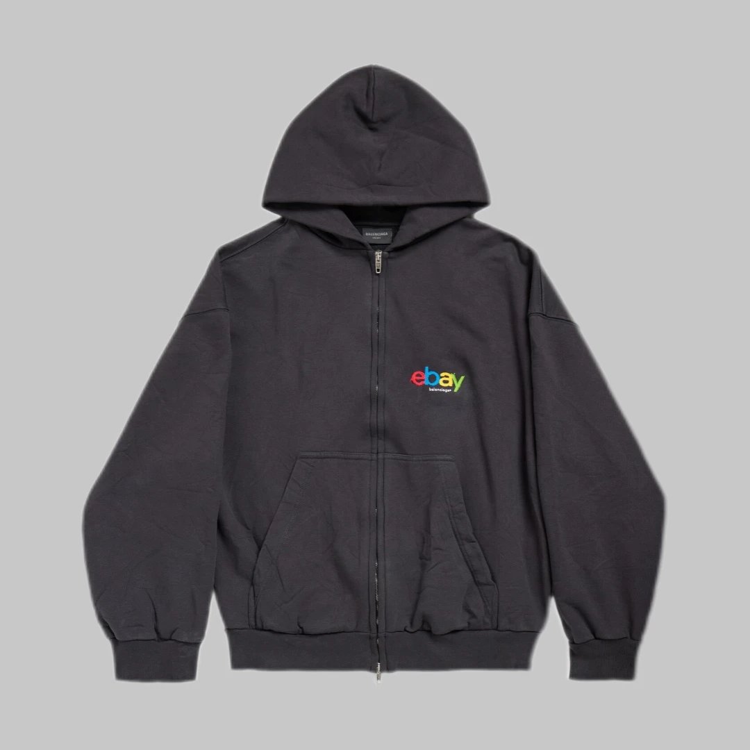 B*lenci*ga zipper hoodies ebay - 131667