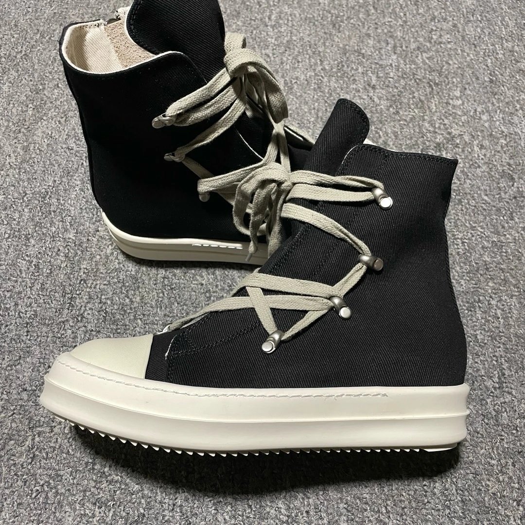 RO Lace-Up High-Top Fabric