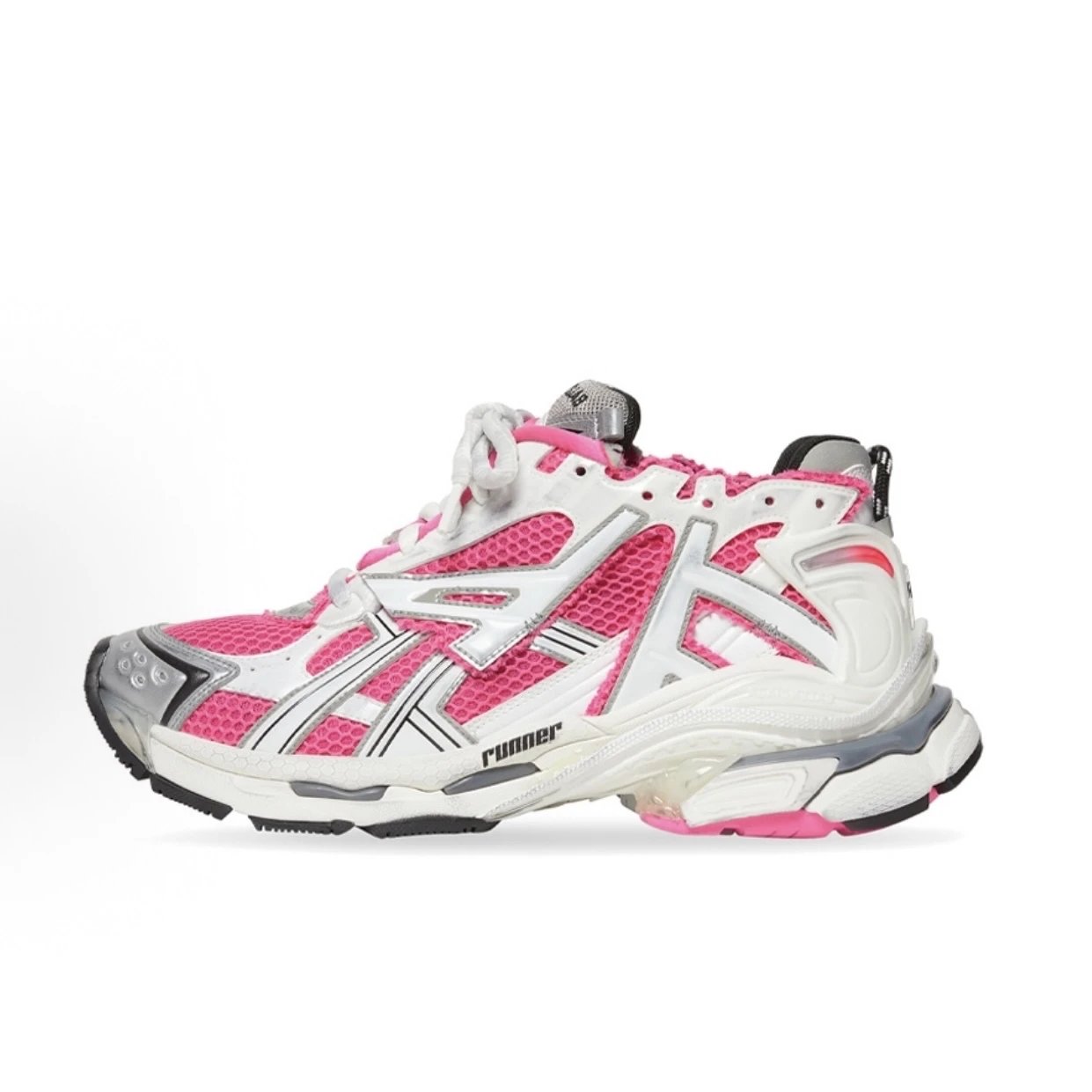 Runner 7.0 White-Pink (Max 40)