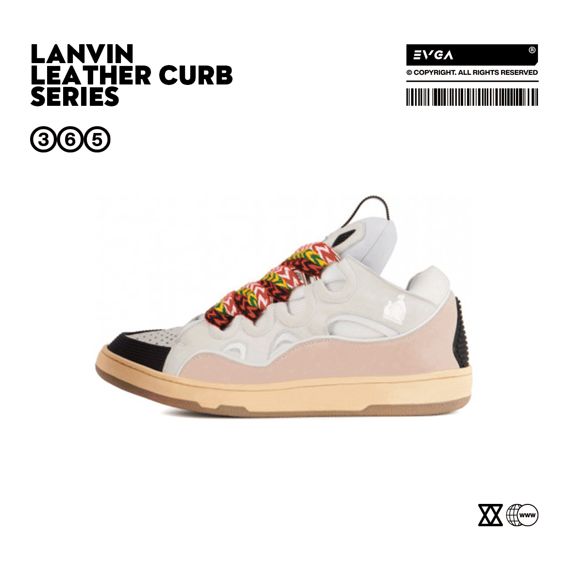 LANVIN Leather Curb 