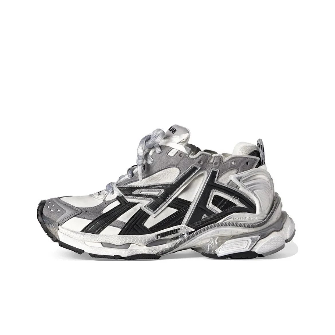 Runner 7.0 Distressed Gray Black