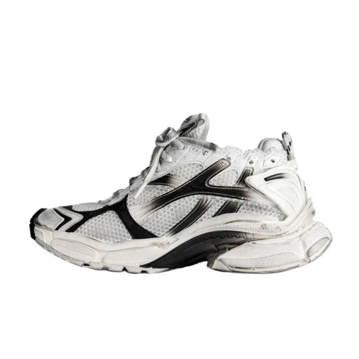 Runner 7.5 Black and White Splash Ink