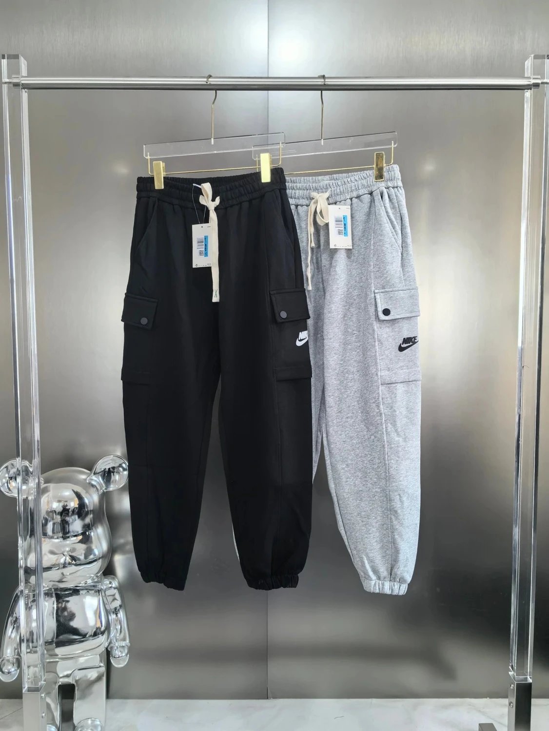Nike pants men's and women's 2024 spring and summer new thin section sports pants closure casual pants breathable pants MF-3021 M-5XL