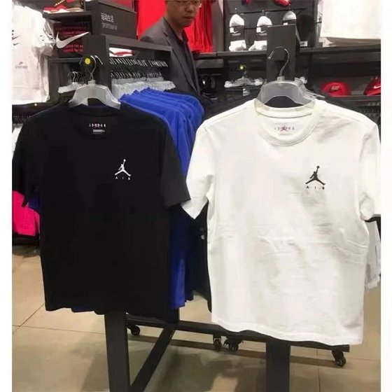 Nike Jordan short sleeved men's and women's clothing 2024 summer new couple sports casual short sleeved round neck breathable T-shirt AJ0839 S-3XL