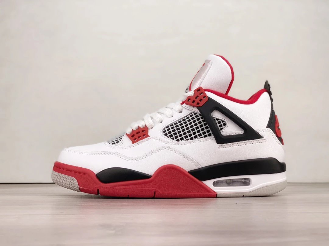 Air Jord*n 4 AJ4 Fire Red Fire Red Basketball Shoes DC7770
