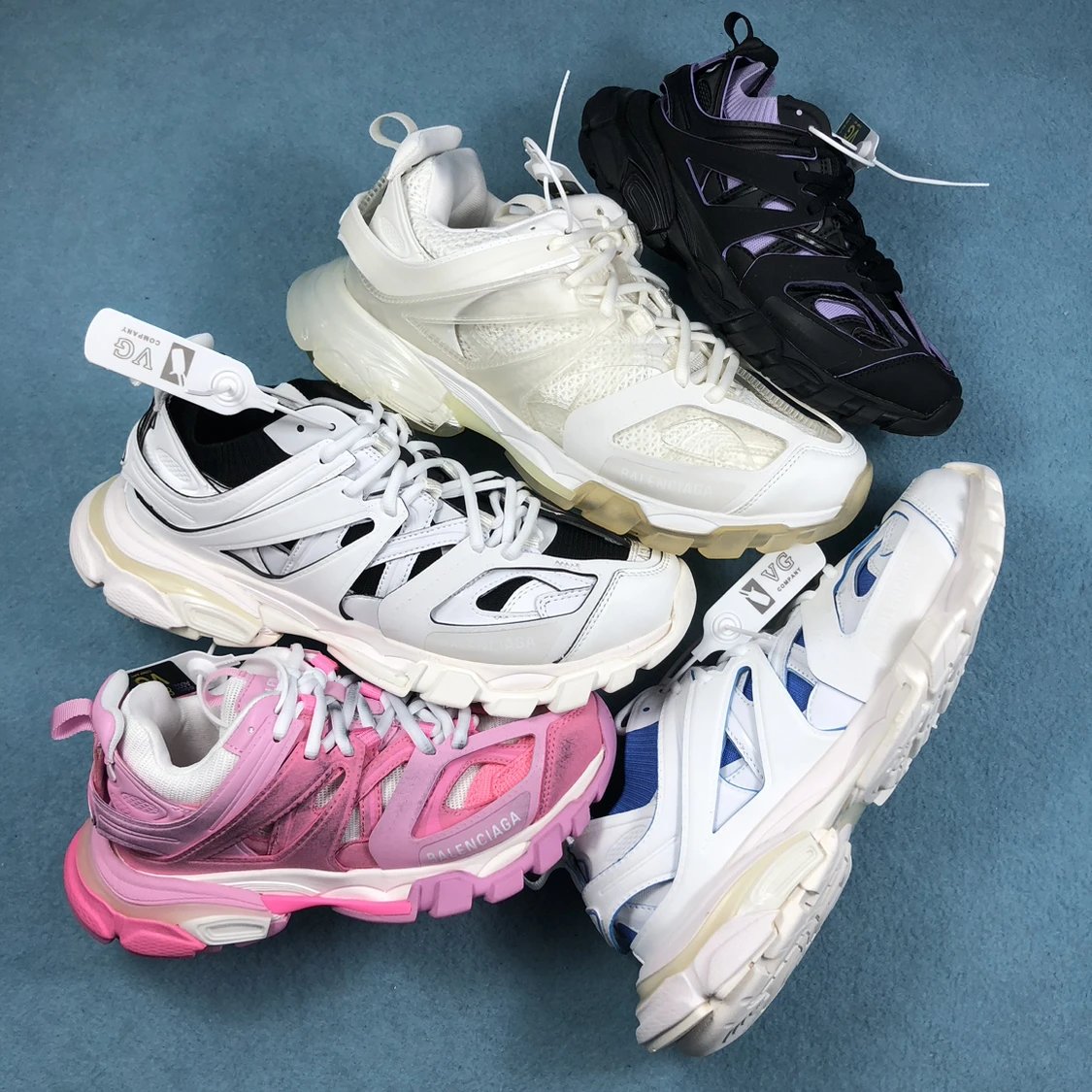[VG version leak detection benefit] Paris Track 3.0 generation brand new large original box with complete accessories combination large sole men's and women's retro dad shoes