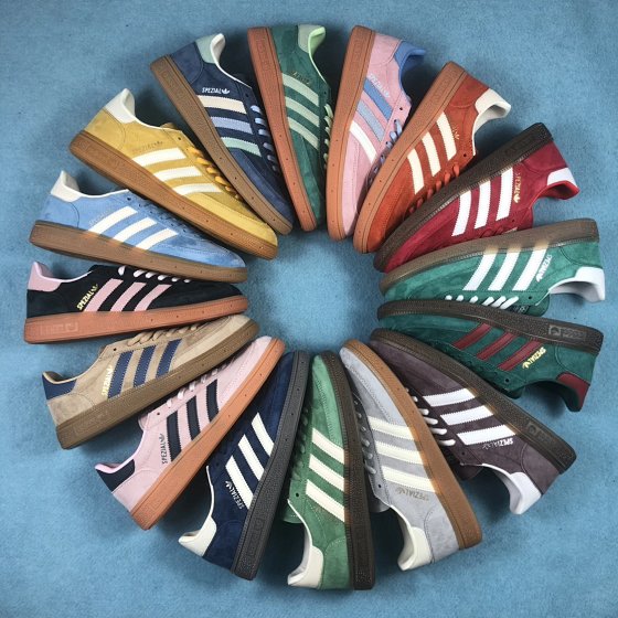 Pure Original AD Spezial Sneakers, Genuine Leather, Premium Distressed Finish, Unisex Casual Shoes