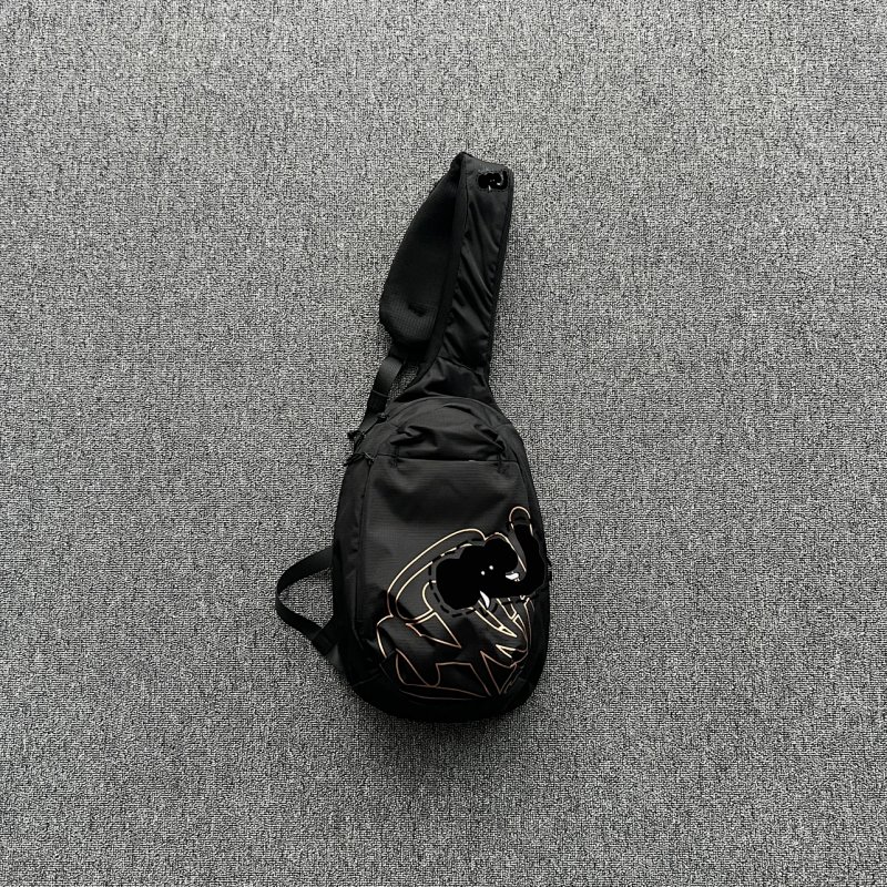 cny SynaWorld Sling Bag-Black/Rose Gold 黑色斜挎包 玫瑰金印花 SY-148