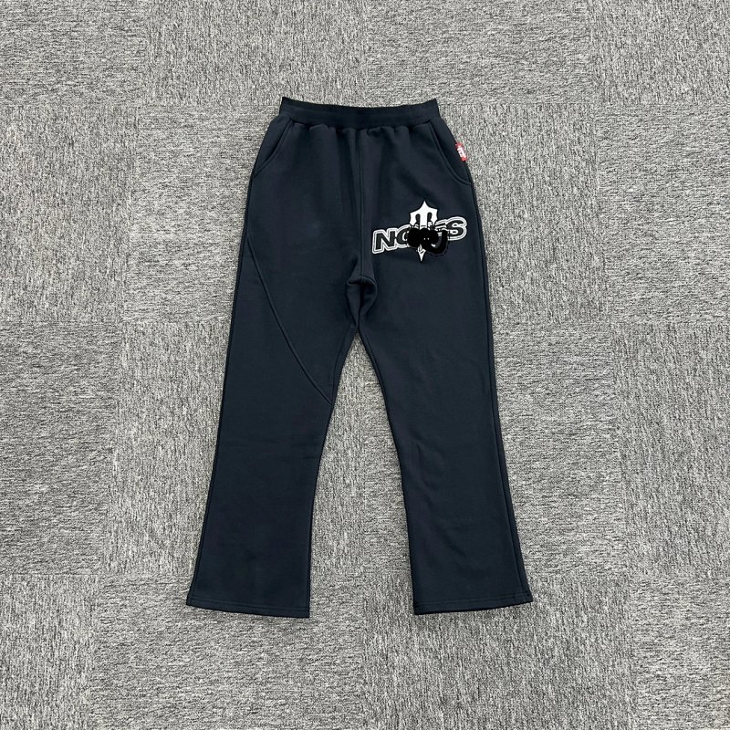 Trapstar x Nofs  Jogger-Black   绣花款卫裤-黑色 T-2